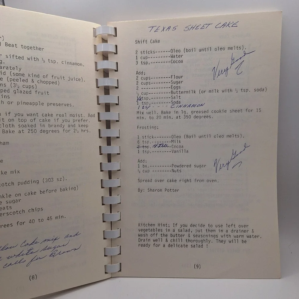Vintage ECMCF Goodie Cook Book Lois Kettner Eaton‎ County Medical Facility